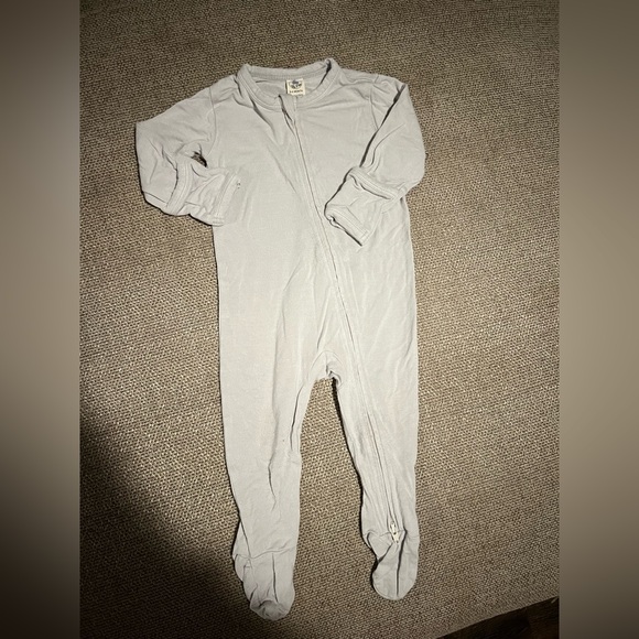 Larkspur Bamboo Footie Pajamas - Picture 1 of 3